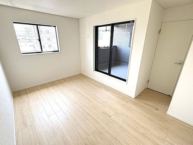 2面採光で明るく風通しの良いお部屋です!
