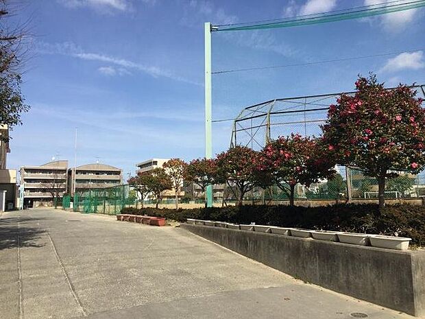 供米田中学校 1400m