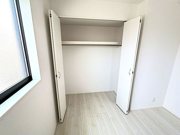 全室収納付き♪お部屋がスッキリ片付きます♪