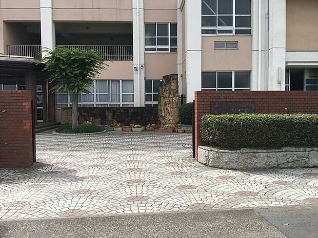 南陽東中学校 650m