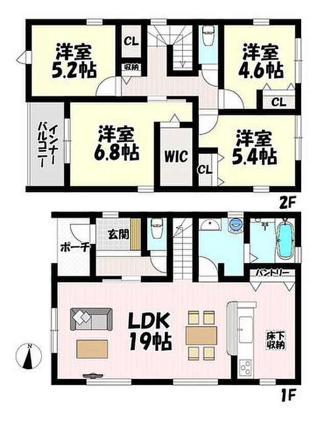 4LDK♪リビング19帖♪