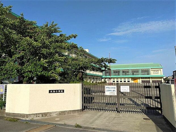 大治小学校 1700m