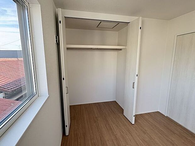 全室収納付き♪お部屋がスッキリ片付きます♪