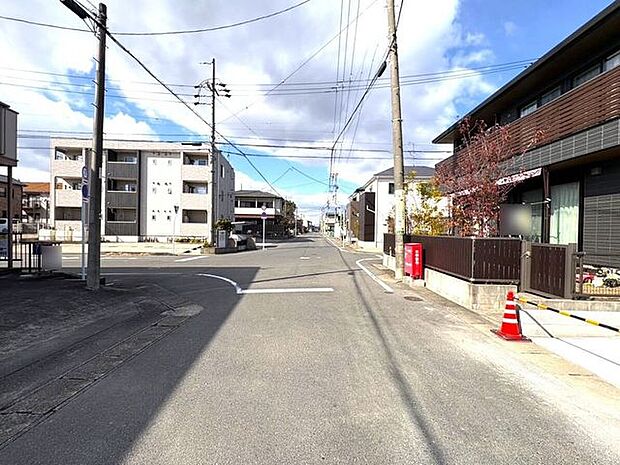 南側前面道路