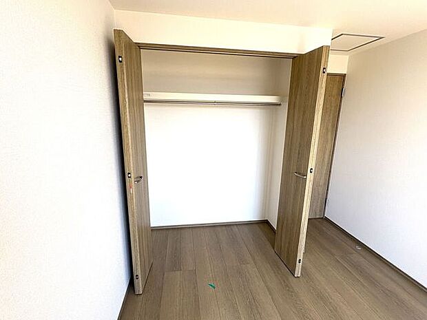 全室収納付き♪お部屋がスッキリ片付きますね♪