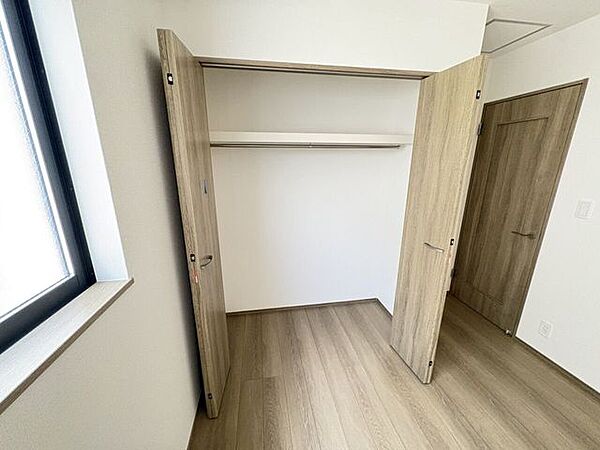 全室収納付き♪お部屋がスッキリ片付きます♪