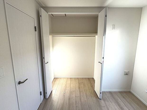 全室収納付き♪お部屋がスッキリ片付きます♪