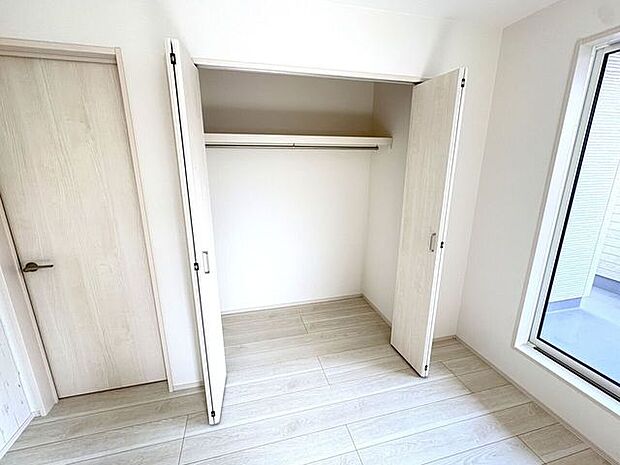 全室収納付き♪お部屋がスッキリ片付きます♪