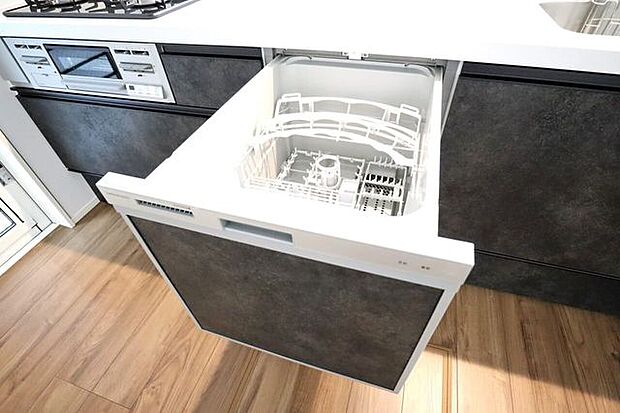 食器洗浄乾燥機 同仕様 時短、節水に役立つ食洗機が標準装備!