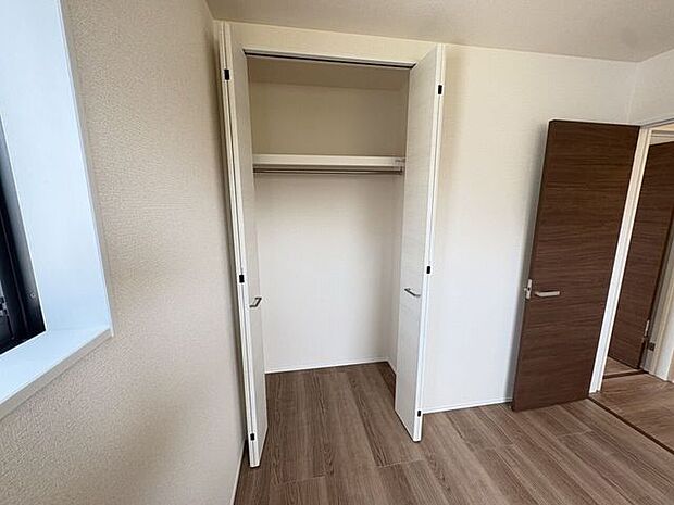 全室収納付き♪お部屋がスッキリ片付きます♪