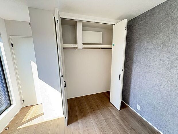 全室収納付き!お部屋がスッキリ片付きます!