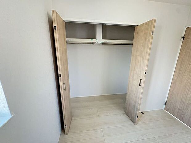 全室収納付き!お部屋がスッキリ片付きます!