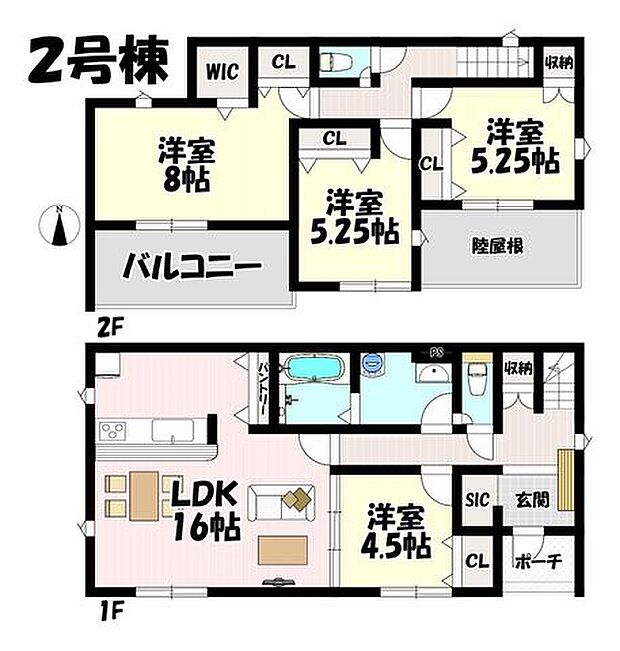 4LDK♪リビング16帖♪