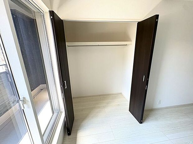 全室収納付き！お部屋がスッキリ片付きます！