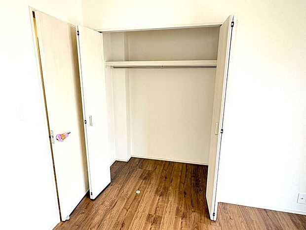 全室収納付き!お部屋がスッキリ片付きます!
