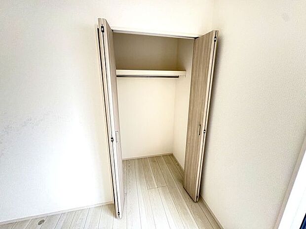 全室収納付き!お部屋がスッキリ片付きます!