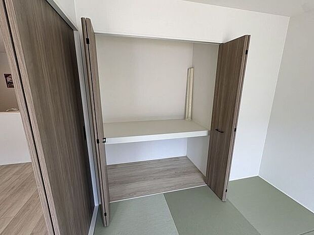 和室収納！来客用の布団などもスッキリ片付きます！