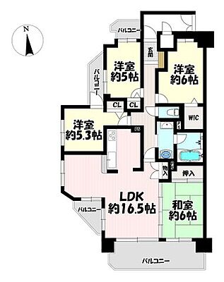 間取り サーラ・グリーン惟信町 7階/-