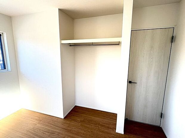 人気のオープンクローゼット!