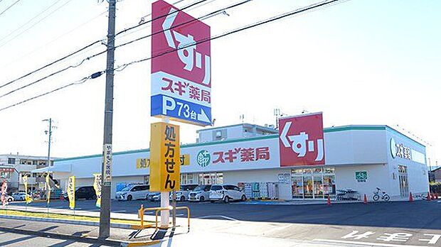 スギドラッグ南陽店 1100m