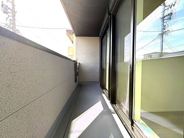 南向きバルコニー♪日当たり良好です♪