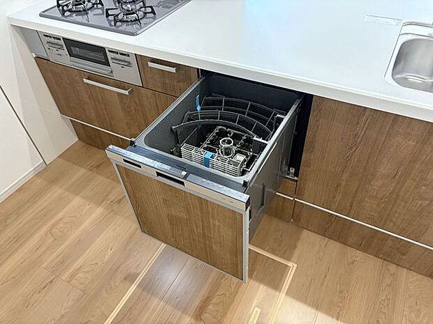 食器洗浄乾燥機 時短、節水に役立つ食洗機が標準装備!