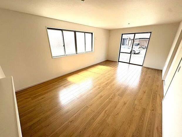 南面を広くとったリビング!日当たり良好です!