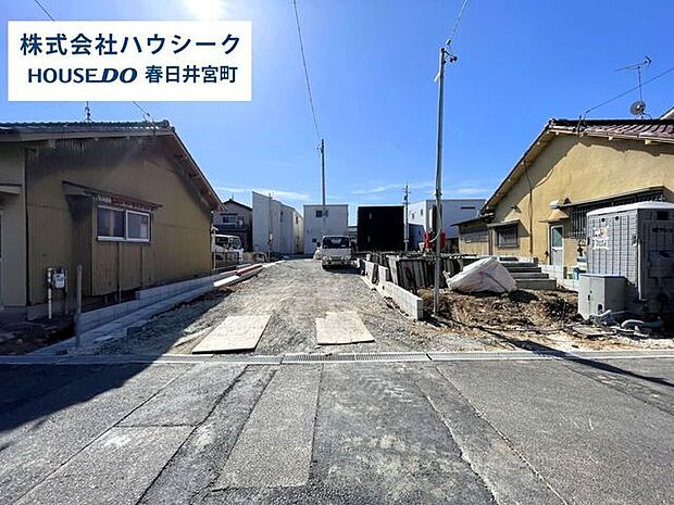 全体　2026年3月16日撮影地震に強い耐震＋制震構造！並列駐車2台可能！いつでもご案内可能です♪