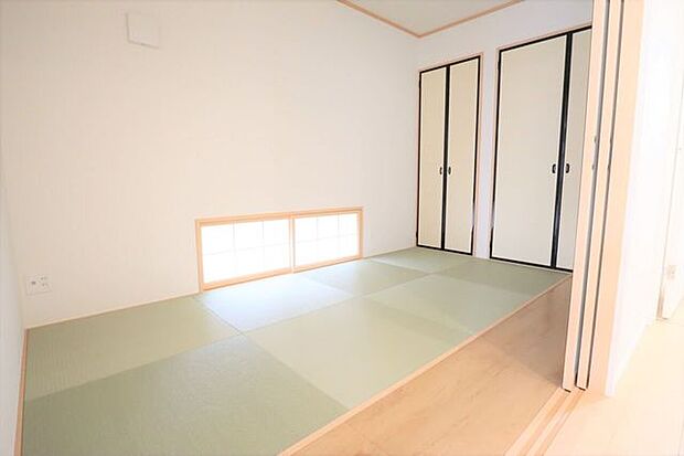 ◇和室◇　同仕様収納スペース付きの十分な広さの和室です♪客間としてもご利用いただけます♪