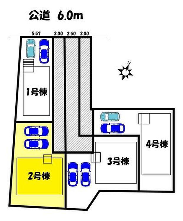【区画図】2号棟