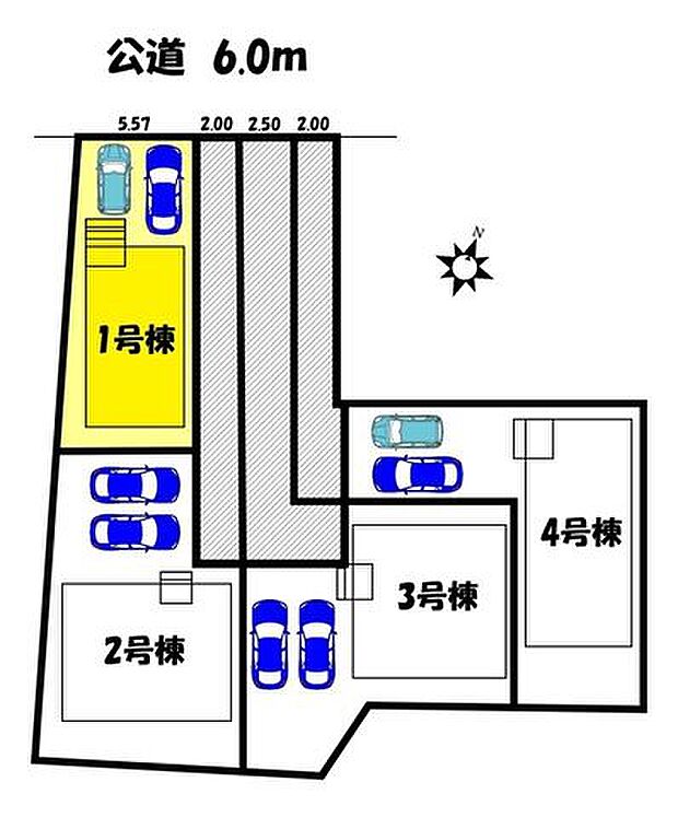 【区画図】1号棟