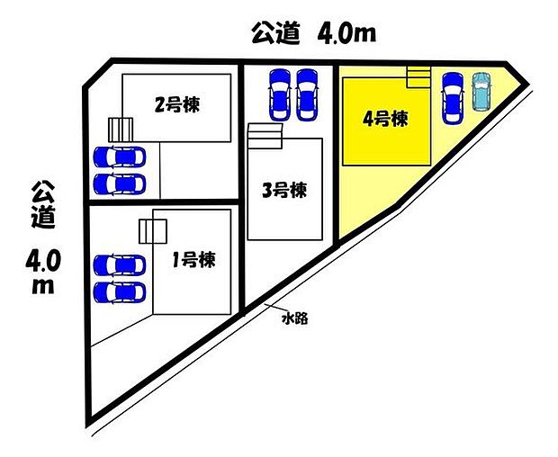 【区画図】4号棟
