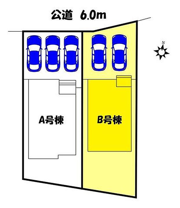 【区画図】B号棟