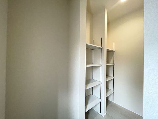 ◇土間収納◇ 土間収納には靴はもちろん、お部屋に入れたくないスポーツ用品や工具類など収納できます♪