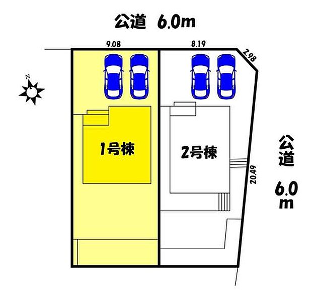 【区画図】1号棟