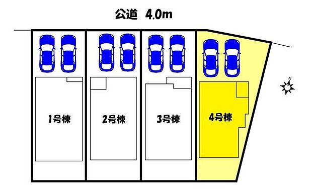 【区画図】4号棟