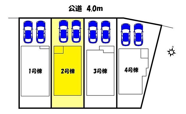 【区画図】2号棟