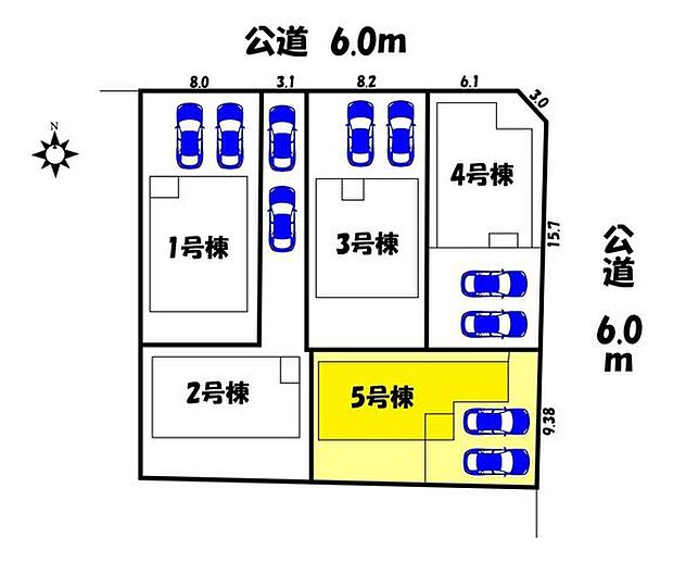 【区画図】5号棟