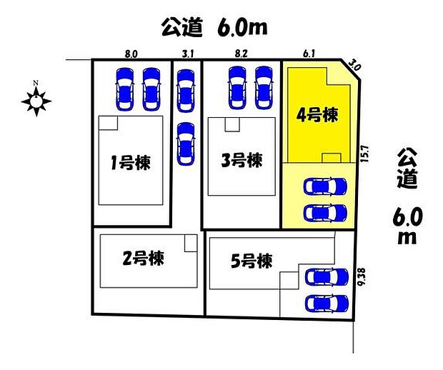 【区画図】4号棟