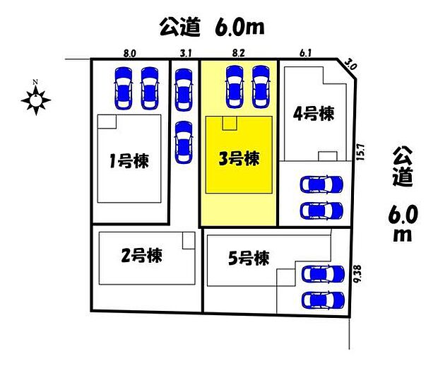 【区画図】3号棟