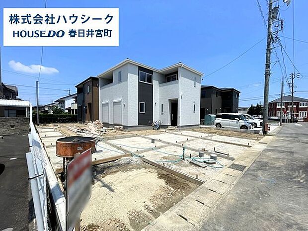 全体 2026年7月21日撮影現地及び同メーカーの完成建物もご案内可能です♪平日のお仕事帰りの時間でもOK!