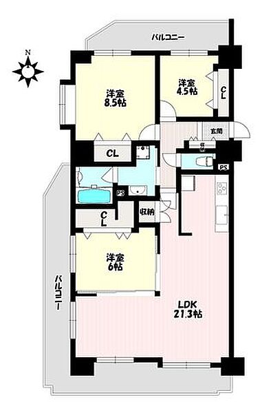 間取り：323000485685