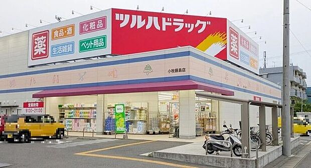 ツルハドラッグ小牧藤島店 ツルハドラッグストア小牧藤島店 650m
