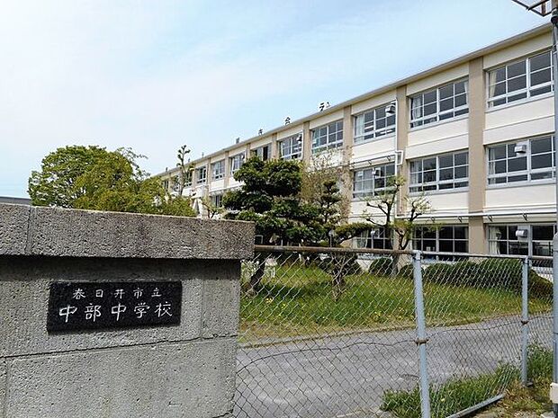 春日井市立中部中学校 中部中学校 800m