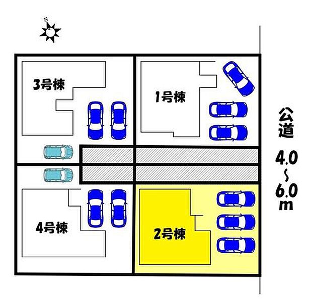 【区画図】2号棟