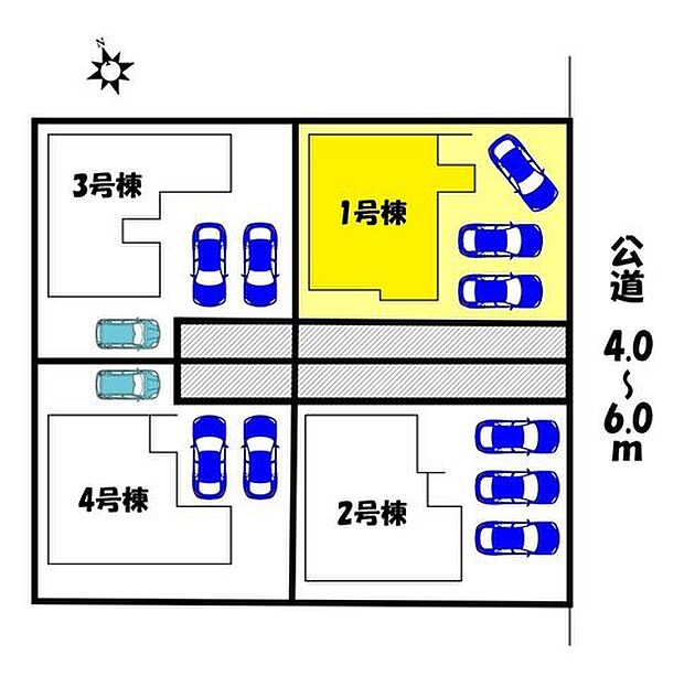 【区画図】1号棟