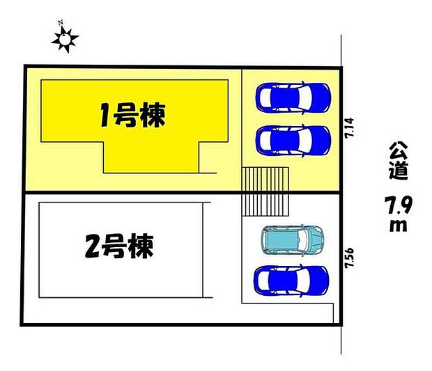 【区画図】1号棟
