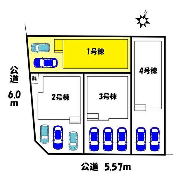 【区画図】1号棟