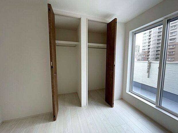 ◇クローゼット◇全居室収納付き♪お部屋がスッキリとお使いいただけます♪