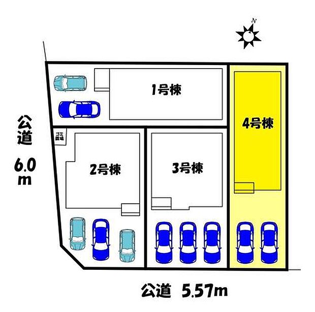 【区画図】4号棟